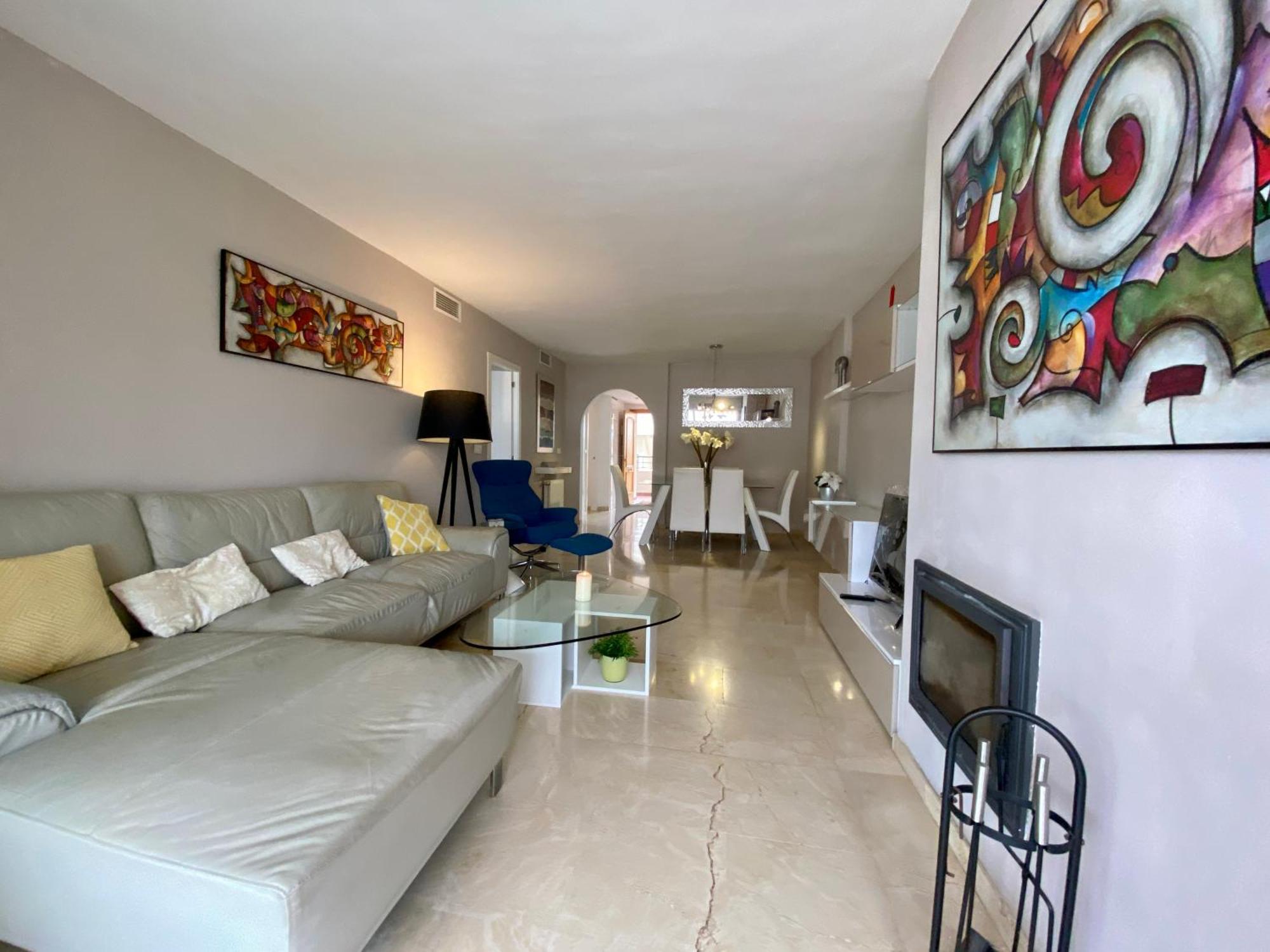 Apartamento Con Vistas Y Terraza En Guadalmina Mad Marbella Exterior foto